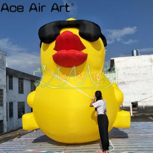 Giant inflatable yellow duck inflatable duck model for promotion and advertising