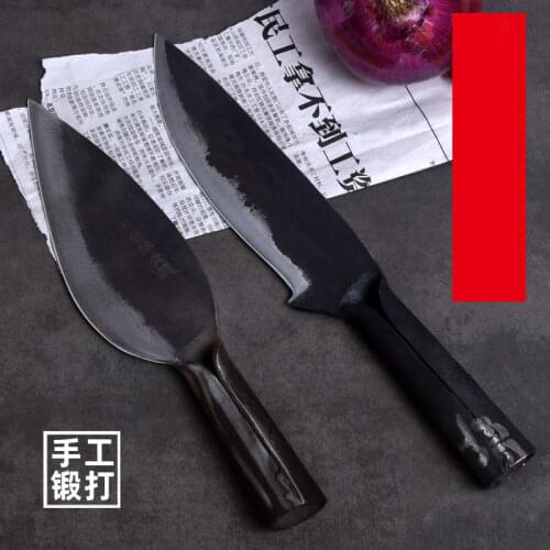 Forged Spring Steel Butcher Knife Kitchen Knife Bloodletting Knife Boning Knife Butcher Knife Kitchen Chopping