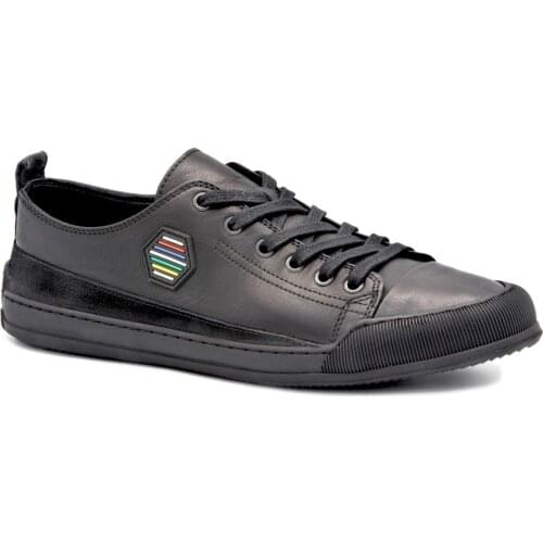 Gedikpasalı Kmc 9716 Black 2021 Summer Men 'S Shoes Genuine Cow Leather Business Elevator Sneakers Daily Casual Comfortable Use