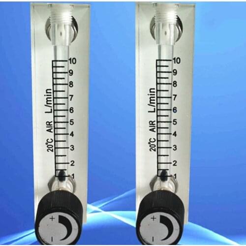 LZQ-6 (1-10)LPM air flow meter ( LZQ gas flow meter)with control valve for Oxygen conectrator ,it can adjust flow