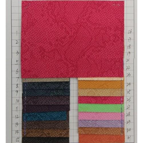 Matte synthetic PU leather serpentine / Matte embossed snake skin leather/ for Bags, shoes, belts, household, furniture, handbag