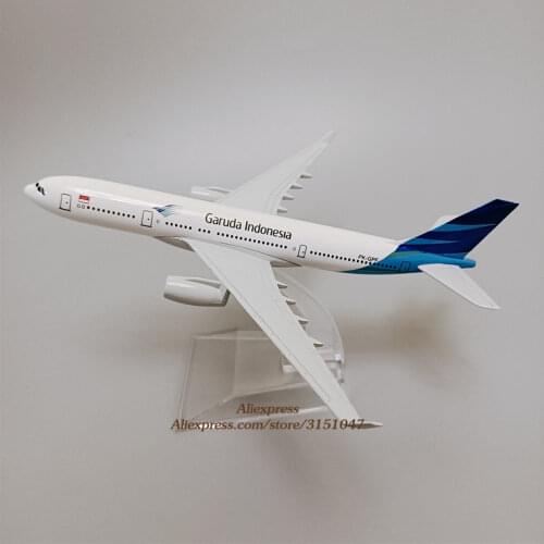 16cm Alloy Metal Air Garuda Indonesia Airbus 330 A330 Airlines Airplane Model Airways Plane Model Diecast Aircraft Gifts