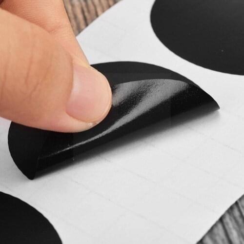 6/12Pcs Spice Label Sticker DIY Birthday Cocktail Party Wedding Tags Waterproof Blackboard Home Jars Kitchen Chalkboard Bot D5N2