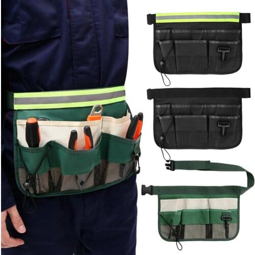 Garden Multifunction Storage Bag Cleaning With/Without Reflective Stripe Waist Belt Electrician Tool Bag Repair Tool Holder