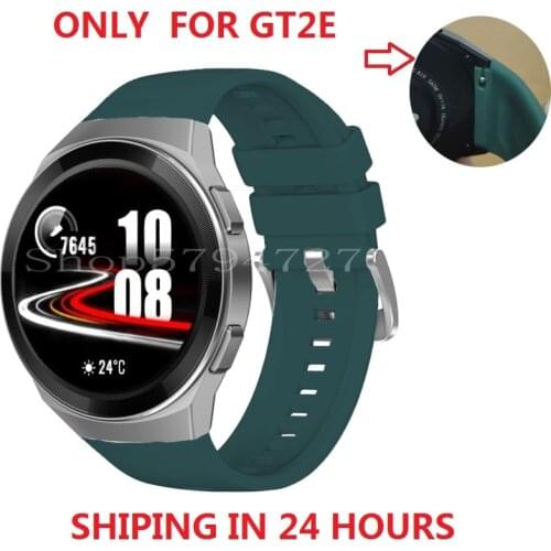 Official Style Silicone TPU Band case For HUAWEI WATCH GT 2e GT2e Strap Wristband Replaceable Solid color Watchband Belt ремешок