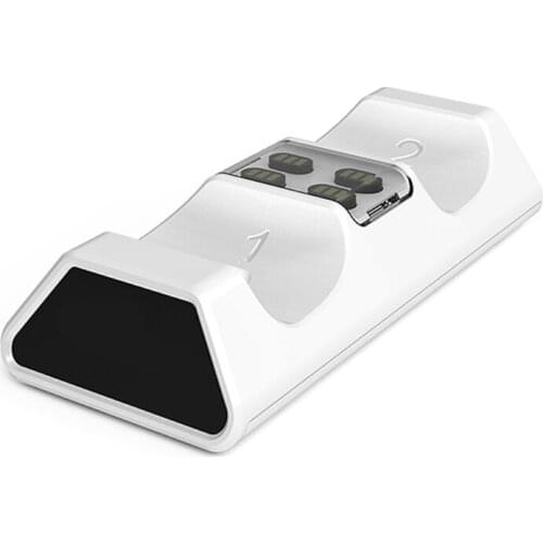 Dual Sense Charging Dock Handle Charger Station Stand With Conversion Adapter Charger Cradle for PS5 Gaming Controllers