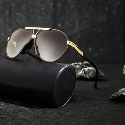 Yvan Metal Retro Coating Women Sunglasses Sun Glasses Vintage Fishing Brand Designer Joker Euramerican Fashion Gradient Shades