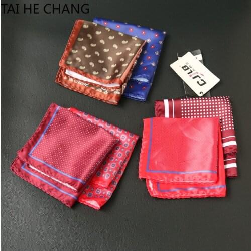 10pcs/lot 23colors Can Choice New Korean Fashion Designer High Quality Pocket Square Handkerchief Mens Business Suit Pocket