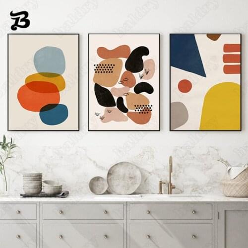 Abstract Wall Art Canvas Painting Nordic Modern Irregular Pattern Posters and Prints Wall Pictures for Living Room Home Decor