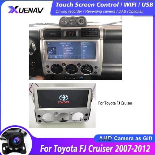 2 Din Android System Auto Car Stereo radio for Toyota FJ Cruiser 2007 2008 2009 2010 2011 2012 Car DVD GPS navigation player