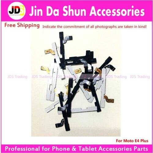 For Motorola Moto E4 Plus XT1770 Power on off Swtich Button Volume Button Up Down Key Flex Cable Flat Ribbon Repair Parts