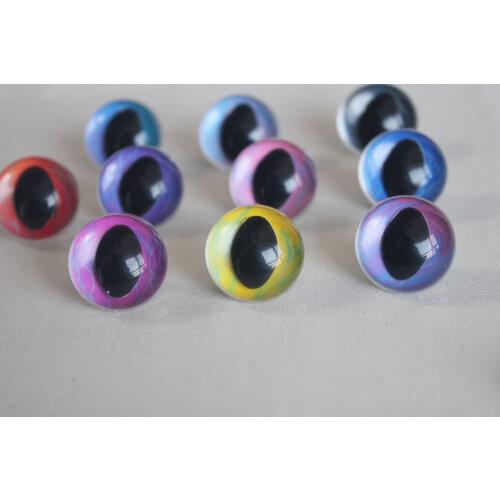 NEW magic cat EYES 20pcs 12mm 13 14 15 18 25mm clear crystal safety toy cat eyes +hand washer--color -size option--S10