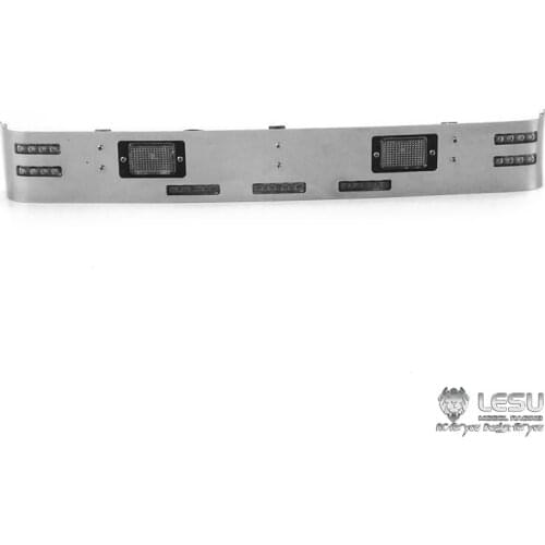 Metal LESU Sunshading Board LED Light for 1/14 RC TAMIYA Scania R470 R620 Tractor Truck DIY Model Car