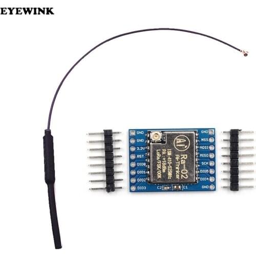 SX1278 LoRa Module 433M 10KM Ra-02 Ai-Thinker Wireless Spread Spectrum Transmission Socket for Smart Home DIY kit