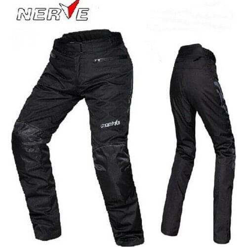 NERVE Blanca Men Motorcycle Riding Trousers Pants 600D Oxford Waterproof Warm Motocross Moto Kinght Racing pants