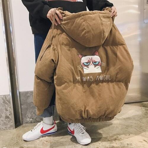 Men Jacket Bread Down Jacket men fashion tide Cotton-padded jacket