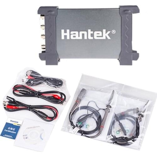 Hantek6074BC Oscilloscope with 4 Channel USB Oscilloscope Scopemeter Oscilloscope Testing Gauge