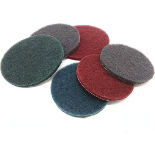 2-20Pcs 5 Inch 125mm Polishing Scouring Pad 240 400 800 1200 1500 Grit Hook Loop Cleaning Disc Sandpaper Self-sticking