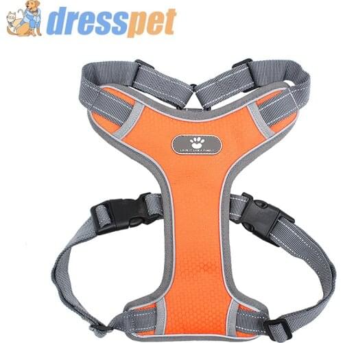 Dog Harness Pet Vest Harnesses For Big Dogs French Bulldog Collars And Harnesses Reflective Dog Accessories