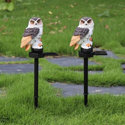 Parrot Solar Light Landscape Light Garden Decoration Outdoor Waterproof Garden Lawn Plug Resin New Modern Courtyard Lawn IP65 5Z