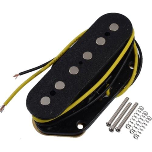 Tele Pickups Alnico 5 Black Tele Bridge Pickup Fit Fender Telecaster Bridge Pickup Part