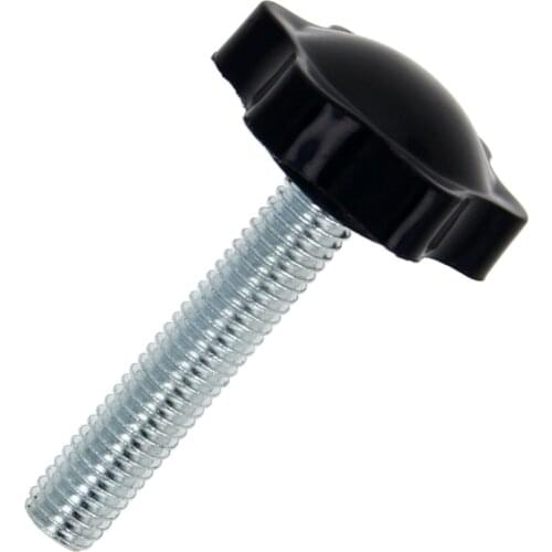 1/2/3/5Pcs Hexagon Screw Knob M6*25/M6*40/M5*30/M4*16/M8*14mm Plastic+Metal Outer Diameter 25/32mm Height 45/60/50/35mm