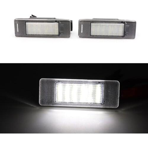 2Pcs 6000K Error Free Car Led Number License Plate Light For Mercedes Benz Sprinter W906 2006-2019 Viano W639 Vito W639