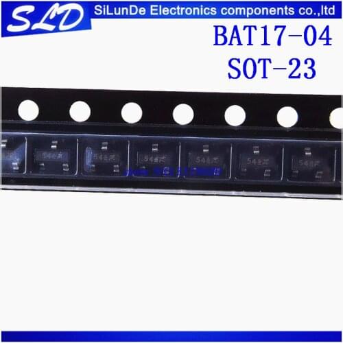 Free Shipping 50pcs/lot BAT17-04 BAT17 54S SOT-23 new and original in stock