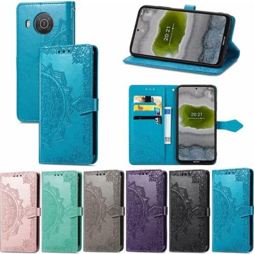 For Cover Nokia X20 Case For Nokia X20 Capas Armor Wallet Shockproof Luxury Bag Filp Leather Case For Nokia X10 X20 Cover Book