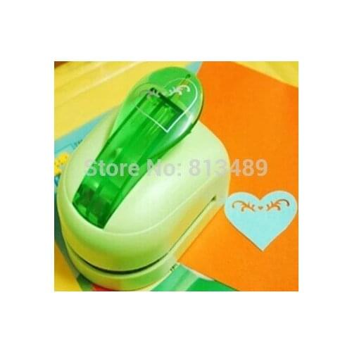 Scrapbooking punches heart shaped paper craft punch card cutter printing paper shaper perfurador de papel S2924