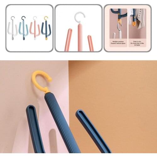 Strong Bearing Capacity Compact Shoe Hook Storage Organizer for Outdoor