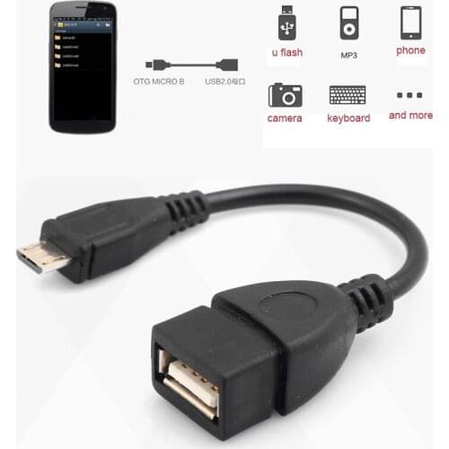 Micro USB OTG Cable Female to Male Adapter for android Smartphone Tablet pad xiaomi huawei zte oppo meizu