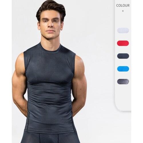 Men Running Tank Top 3D Printed Sport Fitness Shirt Casual Slim Sleeveless Gym Vest Workout Jogging Bodybuilding Tank Tops
