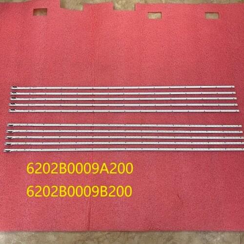 5set=10pcs LED Backlight strip For Sharp LCD-6553A PANASONIC TX-65EX700B 6202B0009A200 6202B0009B200 V650DJ4-KS5 VLED_2 VLED_1