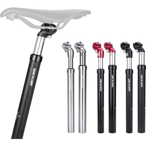 Bicycle Suspension Seatpost MTB Mountain Cycling Bike Shock Absorber 27.2x350mm/31.6x350mm Seat Post Tube Riding Accessories