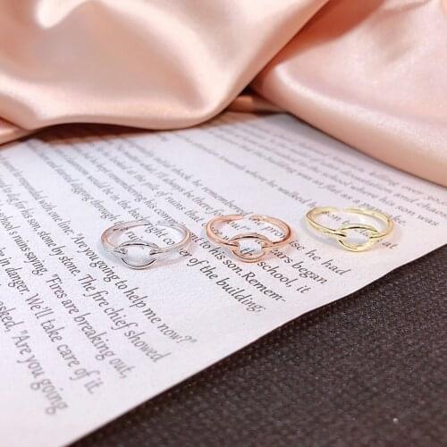 Whole Real 925 Sterling Silver Openable Rings Exquisite Dazzling Circle Charming Lasting Shiny Ring Women Amazing Round Shape