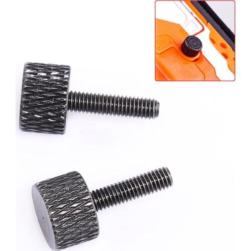 Worker Battery Compartment Hand-tightened Screw for Nerf Elite Stryfe Blaster - Black