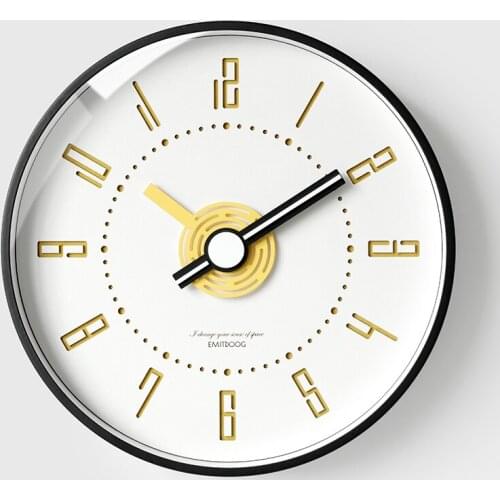 Nordic Digital Wall Clock Modern Design Silent Living Room Mute Wall Clock Living Room Kitchen Relogio Parede Home Decor ZB50WC
