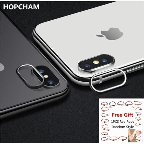 Guard Circle Smart Phone Camera Metal Rear Camera Lens Protector Case Cover Ring Bumper for iphone 6 7 8 X lens Protection Ring