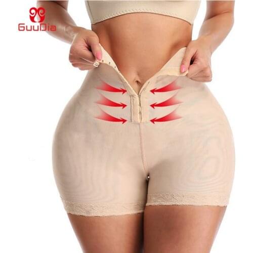GUUDIA Womens Shapewear Briefs Tummy Control High-Waist Brief Panty Slimming Body Shaper BodysuitButt Lifter Body Shaper Booty