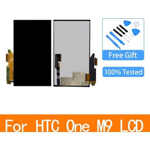 5.0" For HTC ONE M9 LCD Touch Screen with Frame For HTC M9 Display Digitizer Assembly Replacement Parts M9E M9W LCD