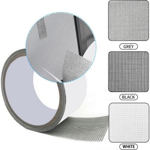 5cmx2m Window Net Anti-mosquito Mesh Sticky Wires Patch Repair Tape Summer Screen Door Mosquito Netting Patch Repair Broken Hole