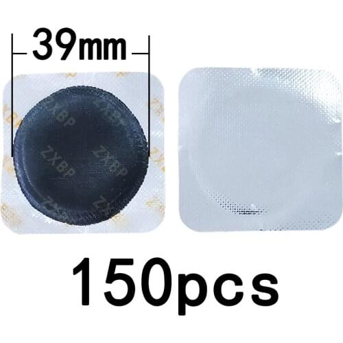 150Pcs D40 Universal Round Shape Tyre Repair Cold Patch Tire Repair Rubber Patch Tool For Car Motorcycle Multifunctional patch