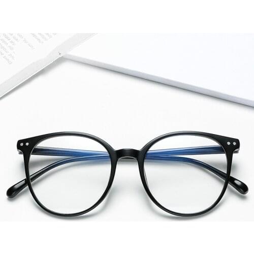 2021 Trends Office Anti Blue Light Oversized Glasses Computer Women Blue Blocking Gaming Big Size Woman Men Eyeglasses Frame