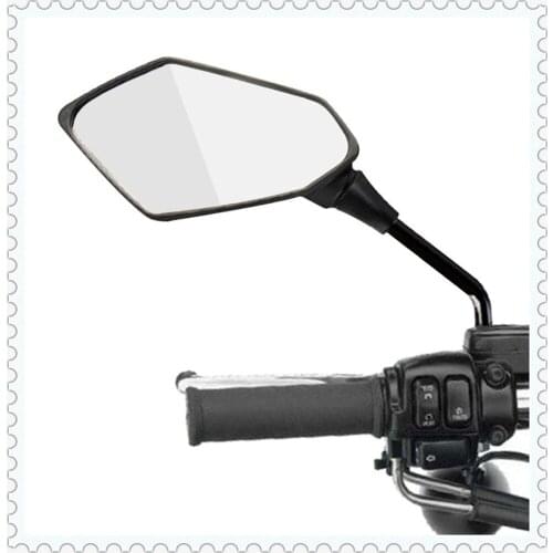 8mm 10mm 2Pcs/Pair Motorcycle accessories Rearview Mirror for TRIUMRH SE T100 Black T120 CLASSIC ROADSTER TRophy