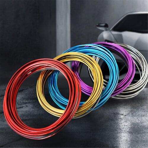 Car accessories Decorative strip for Volkswagen VW Passat b6 b8 b5 b7 Golf 4 6 mk7 mk6 mk3 t5 t6