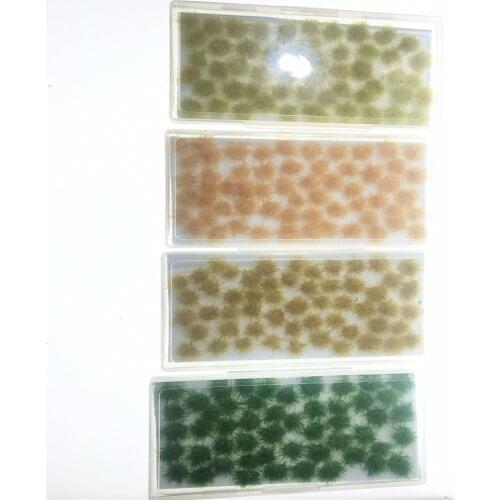 50pcs/lot Architecture 5mm Model Grass Artificial Decoration For Model Building