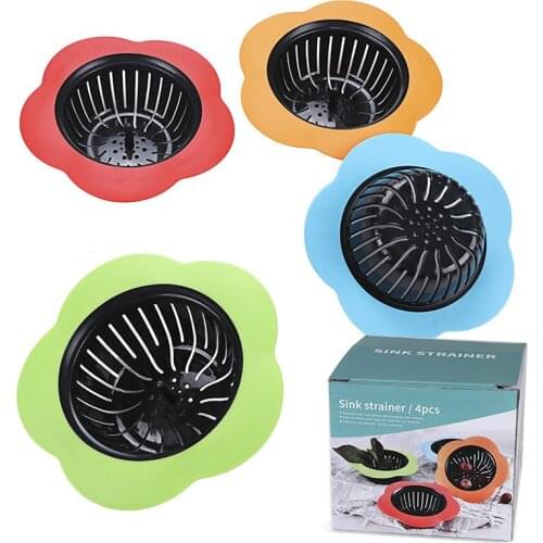 Creative Flower Pool Filter Modern Minimalist Sewer Bathroom Floor Drain Anti Clogging Kitchen Tool Accessories