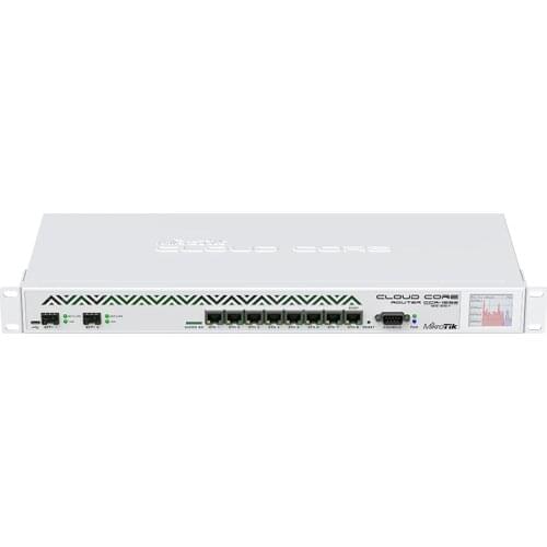 Mikrotik Router CCR1036-8G-2S+ROS 2*SFP+ Ports, 8*Gigabit Ethernet Ports Cloud Routing Industrial Router 2*power