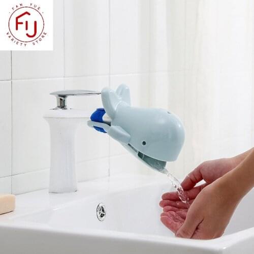 Cute Cartoon Faucet Extender Water Tap Extension Tool Help Kids Washing Hands Bathroom Kitchen Tool Convenient For Hand Washing